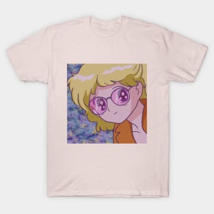 90s Anime Girl (Glasses) T-Shirt